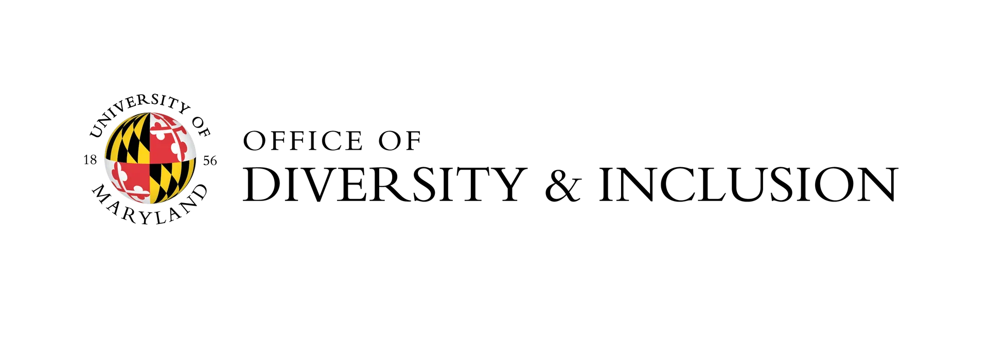 Diversity and Inclusion Logo with UMD Globe icon