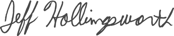 Signature for Jeffrey K. Hollingsworth, Professor, Vice President IT & Chief Information Officer